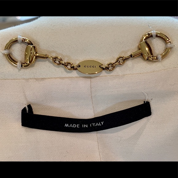 Gucci Cropped Military Style Jacket - Picture 7 of 8